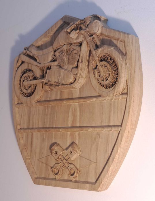 Motocykl MOTOR do powieszenia na ścianie PREZENT