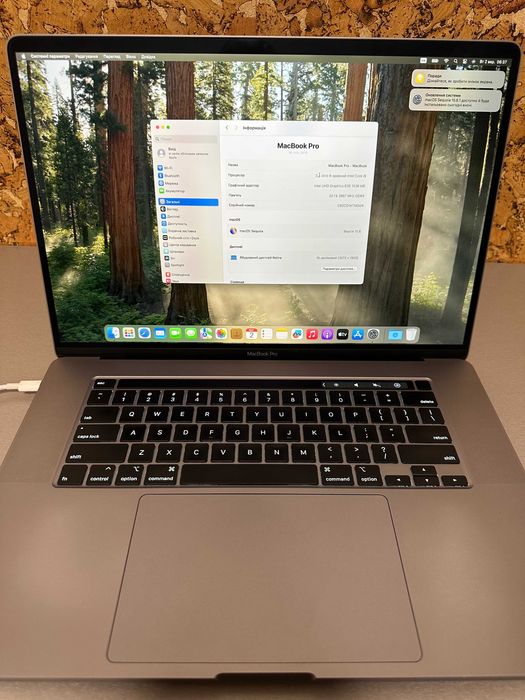 Ноутбук MacBook Pro 16 A2141 (2019) RAM 32Gb/ SSD 512Gb