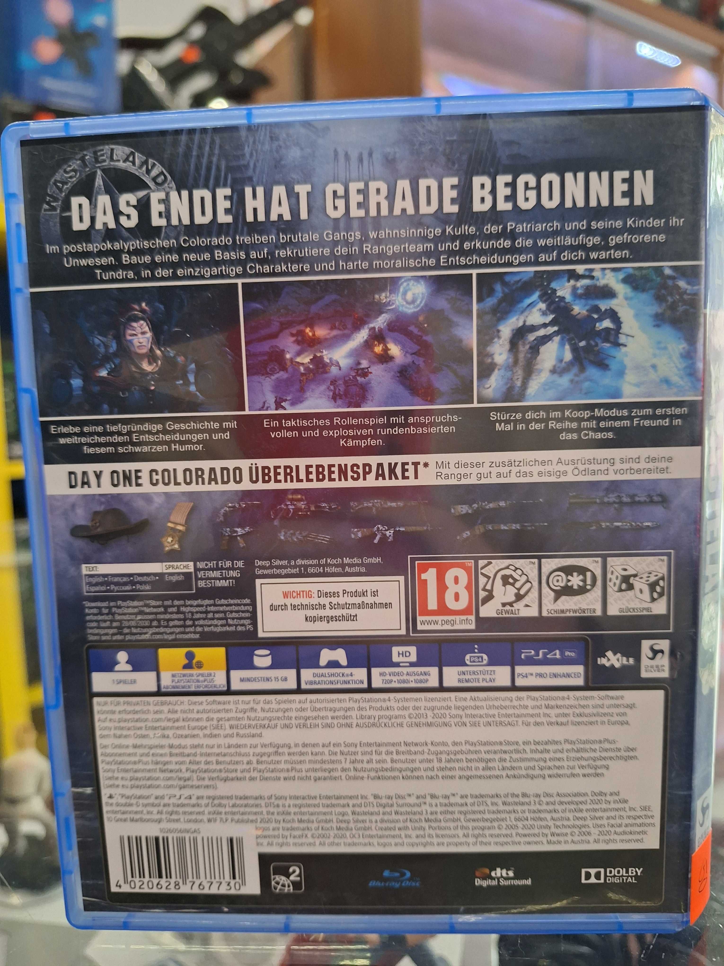Wasteland 3 PS4, BDB, CentrumGrania