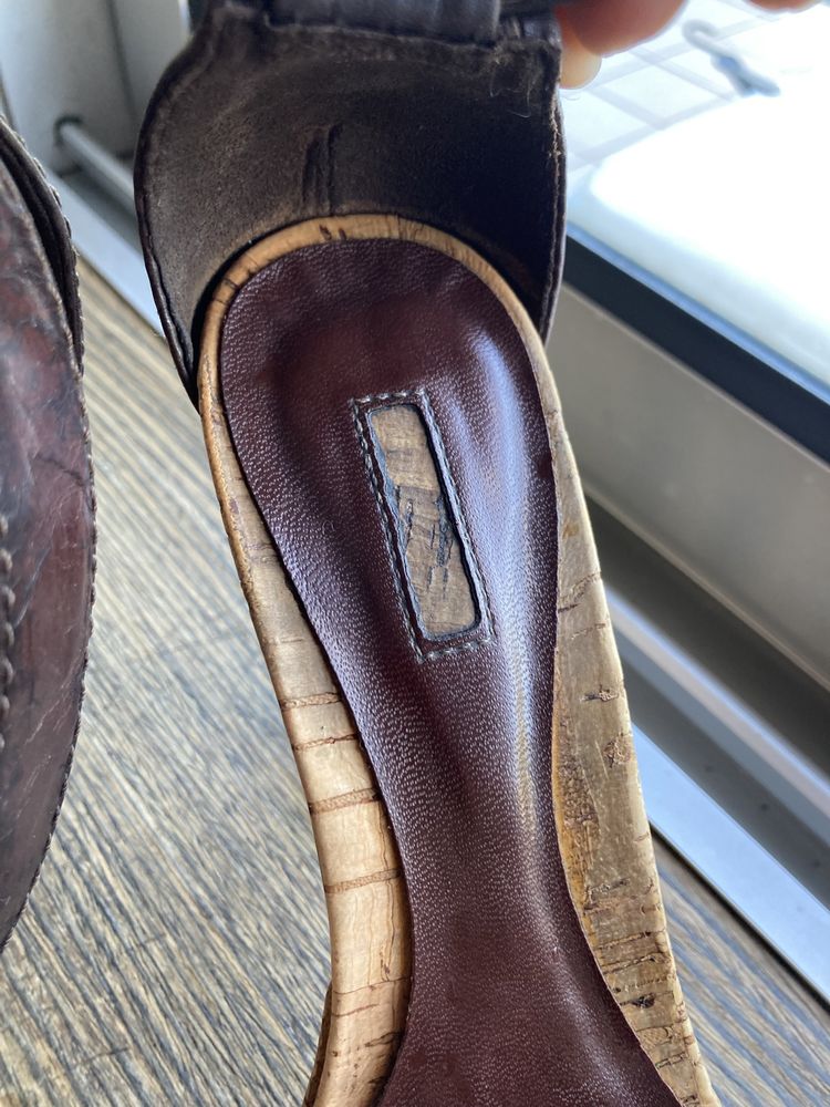 Sandalias Prof salto alto