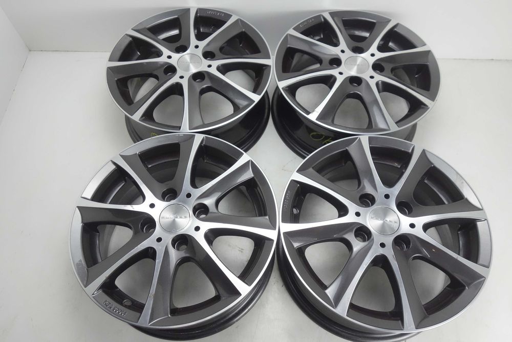 Alufelgi 14" 4x100 Chevrolet Honda Kia Suzuki Toyota Grafit+Poler 1012