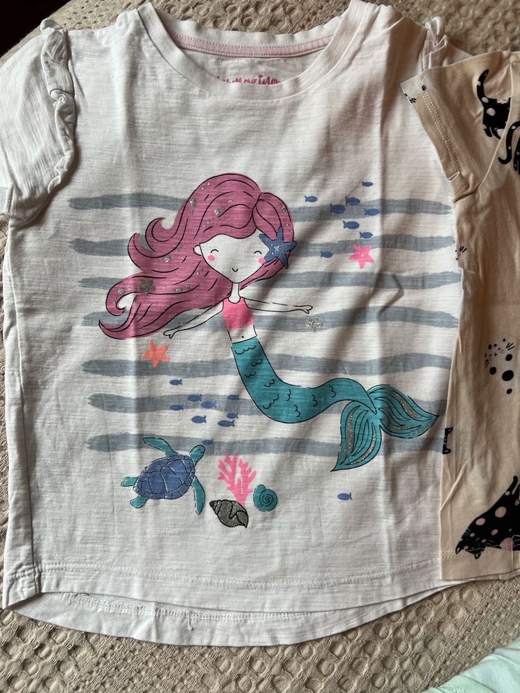 T-shirt KappAhl Primark zestaw 110cm