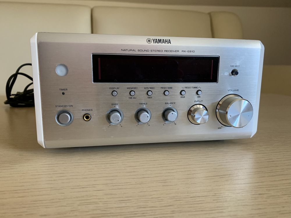 Yamaha Pianocraft RX-E810, amplituner, wzmacniacz, radio
