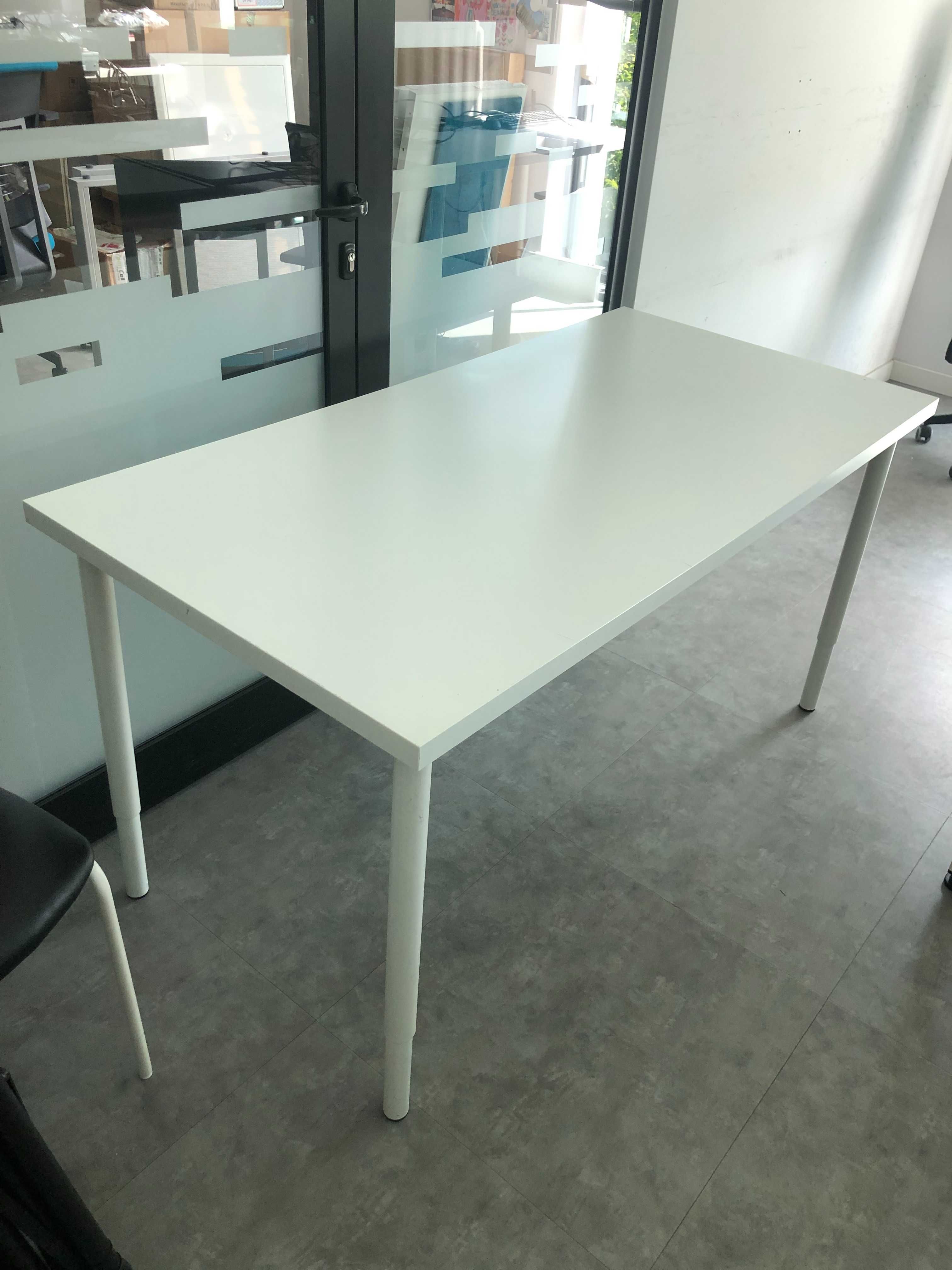 Biurka IKEA LINNMON – 150x75, regulowane nogi