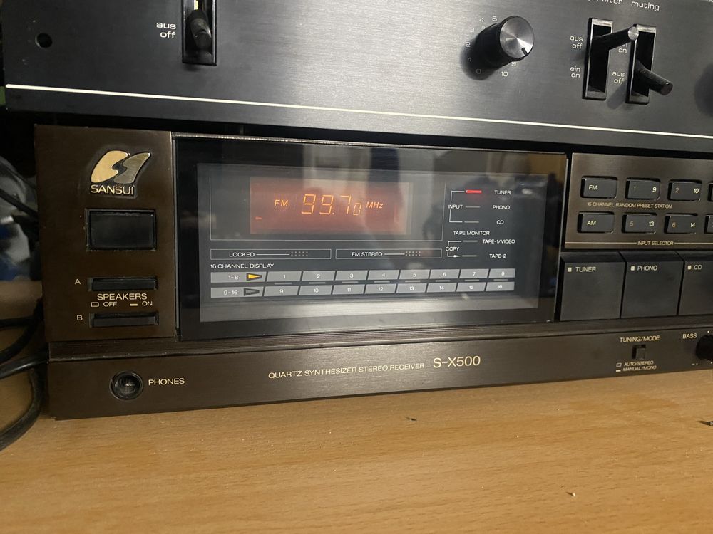 Amplituner Sansui s-x500 japan