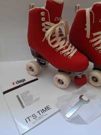 Patins 4 Rodas Chaya Melrose Deluxe Ruby 38 em bom estado