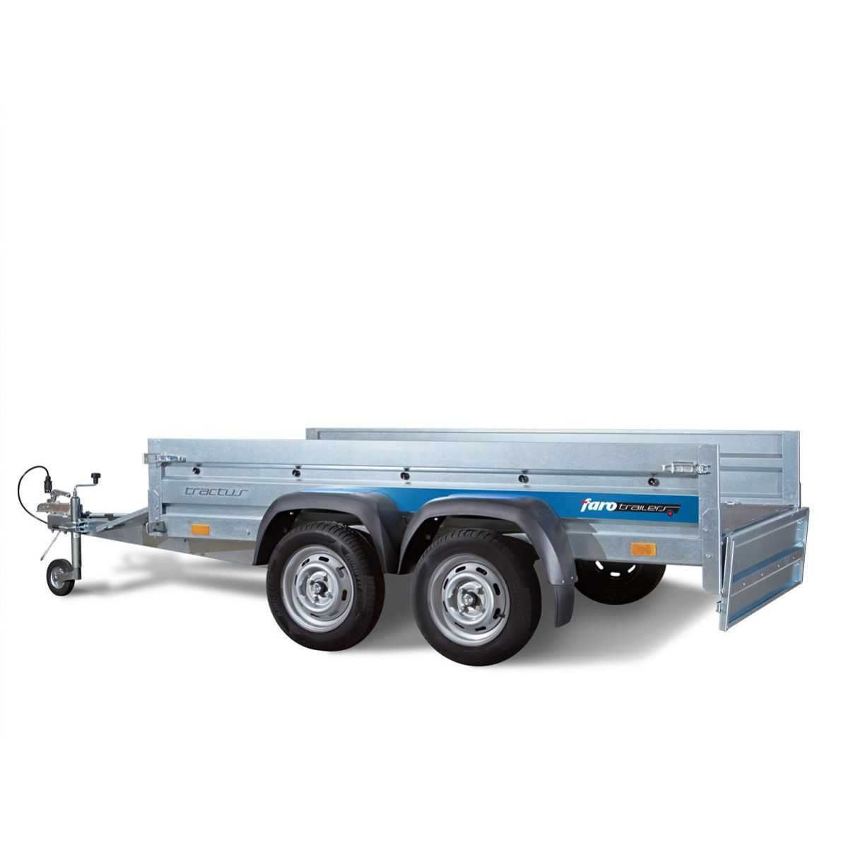 Przyczepa samochodowa FARO TRAILERS SOLIDUS 2oś 236x125 H350