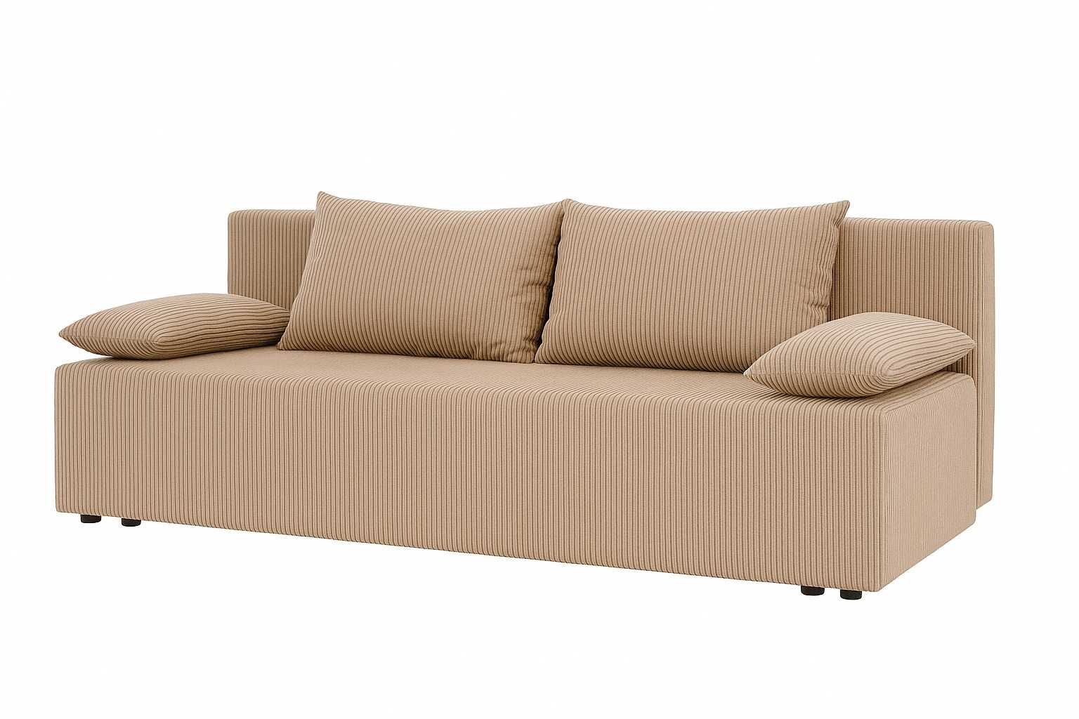 Kanapa 3 os. Duża Sofa Rozkładana z Funkcją Spania wersalka dostawa