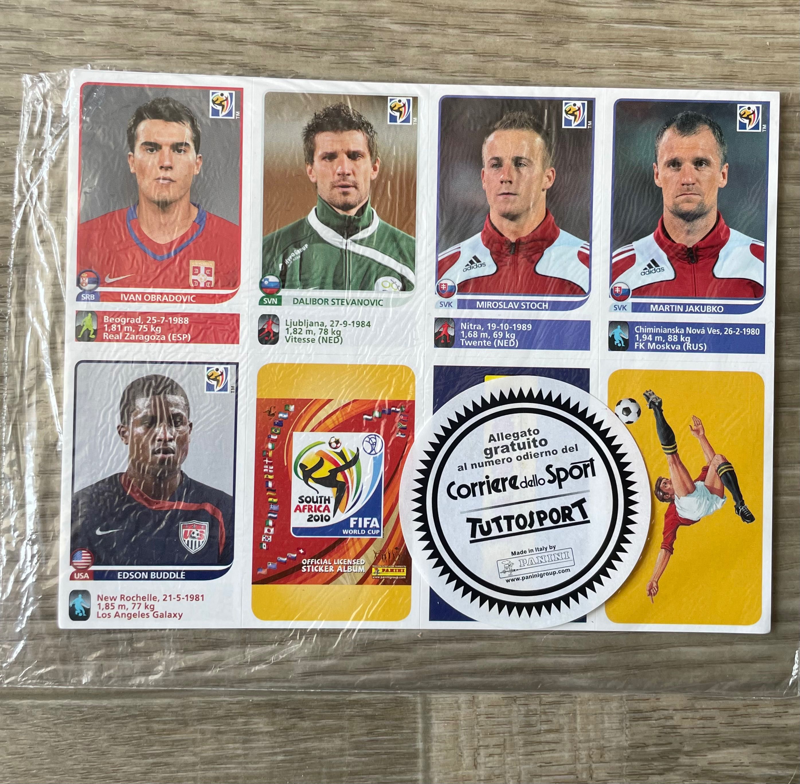 Panini World Cup 2010 полная коллекция