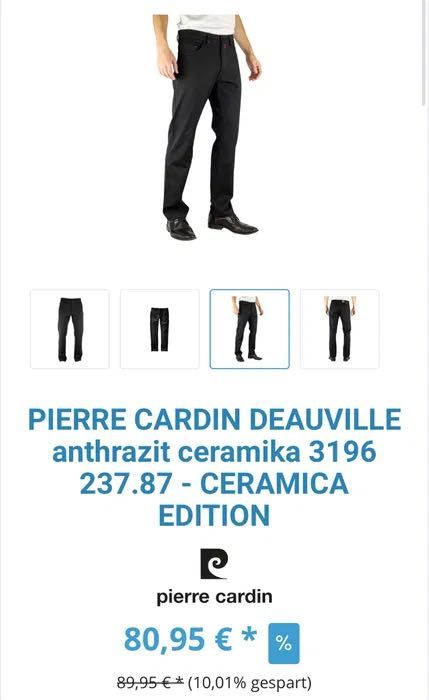 Штани джинси брюки Pierre Cardin DEAUVILLE CERAMICA boss armani zara