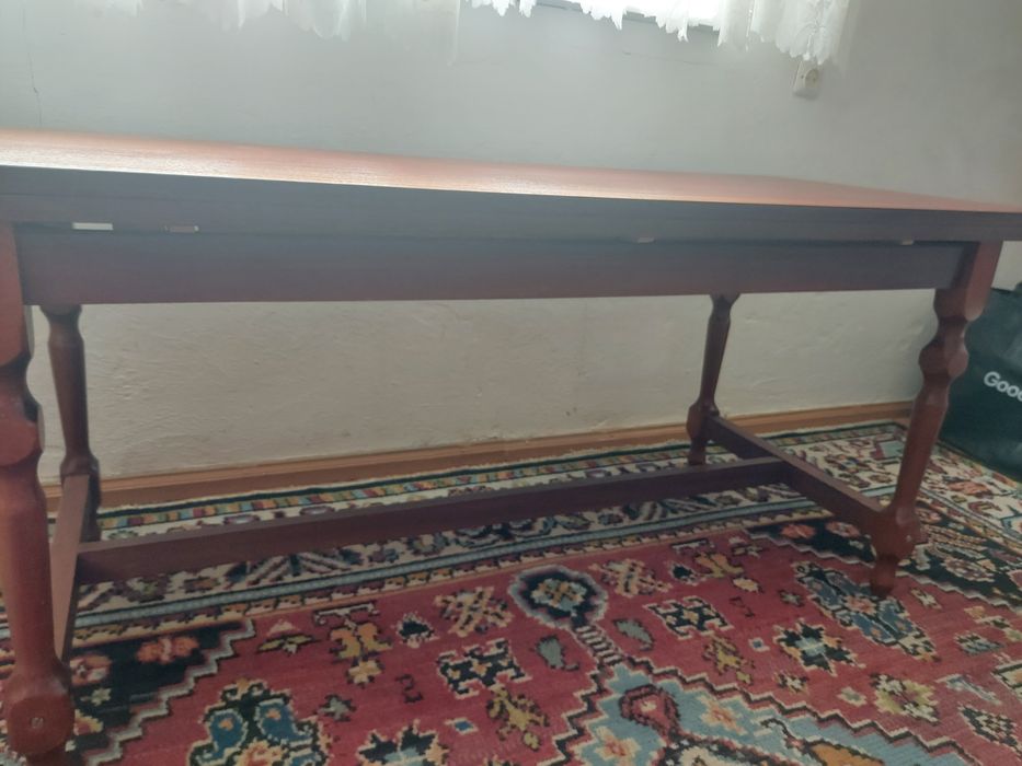 Ława rozkładana drewniana