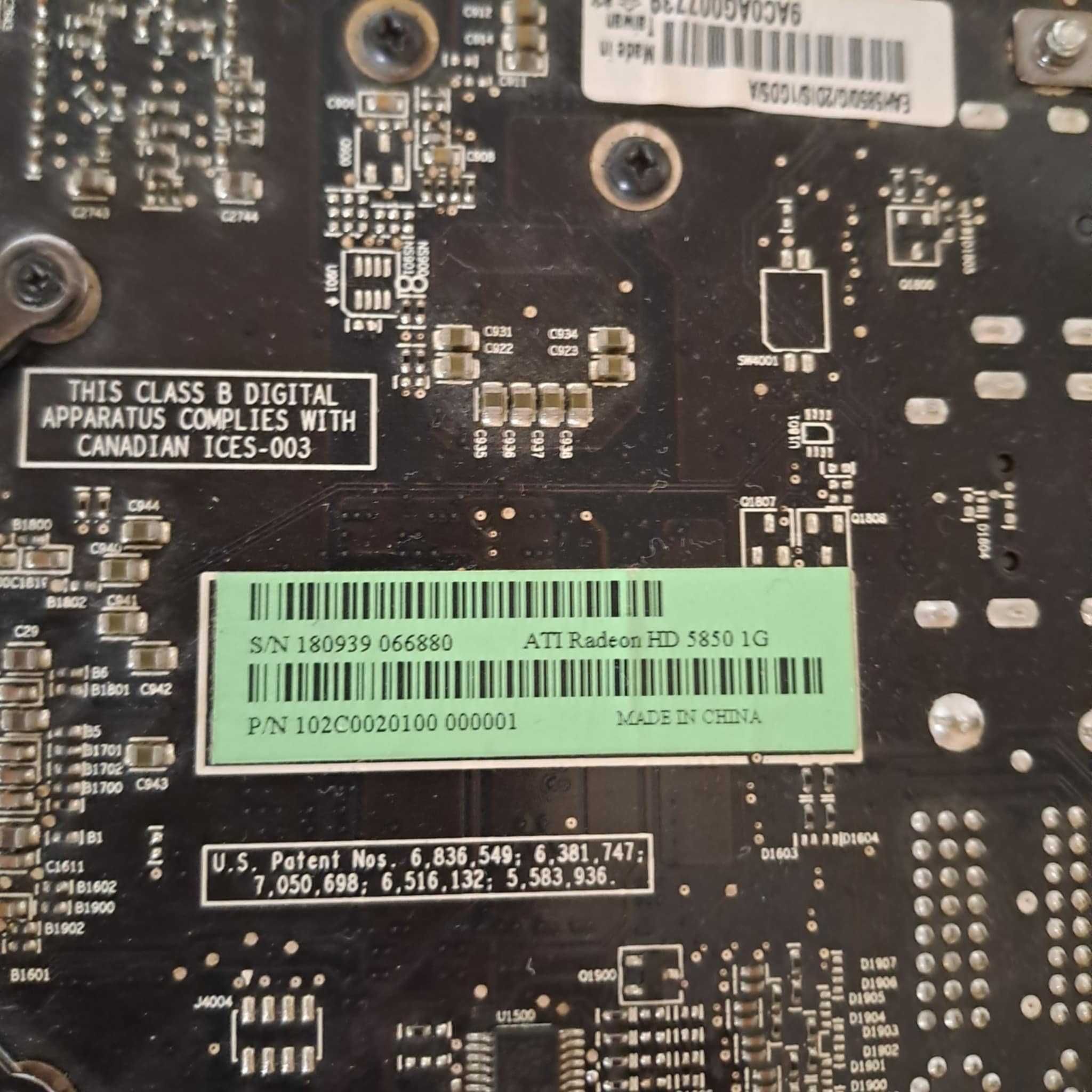Asus ATI Radeon HD 5850 1GB