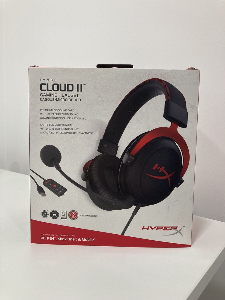 Headphones HyperX Cloud 2