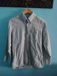 Camisa de algodão, Cinza, tamanho S, Sea Barrier Casual