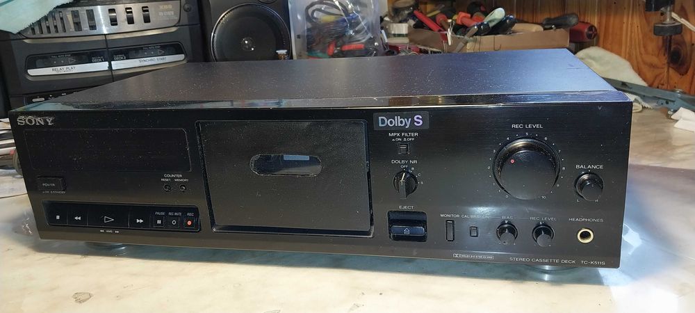 Sony TC-K511S - 3х голова касетна дека.
