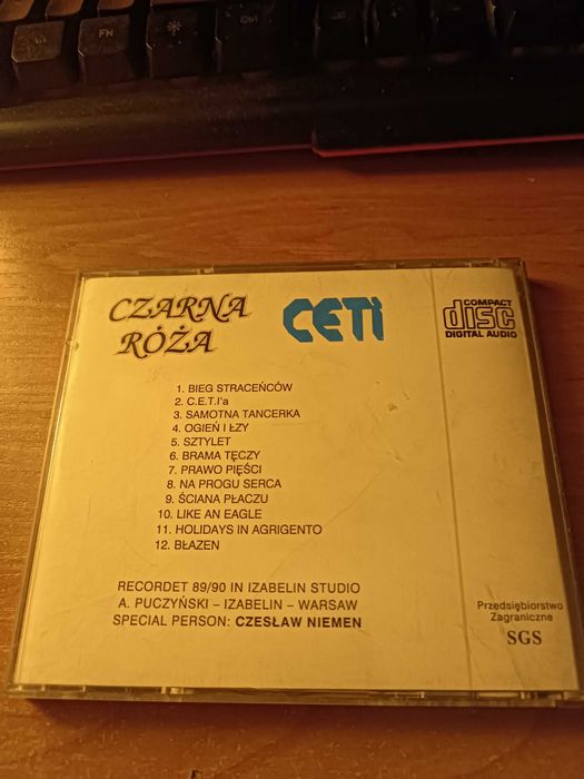 CETI - Czarna Róża 1 press