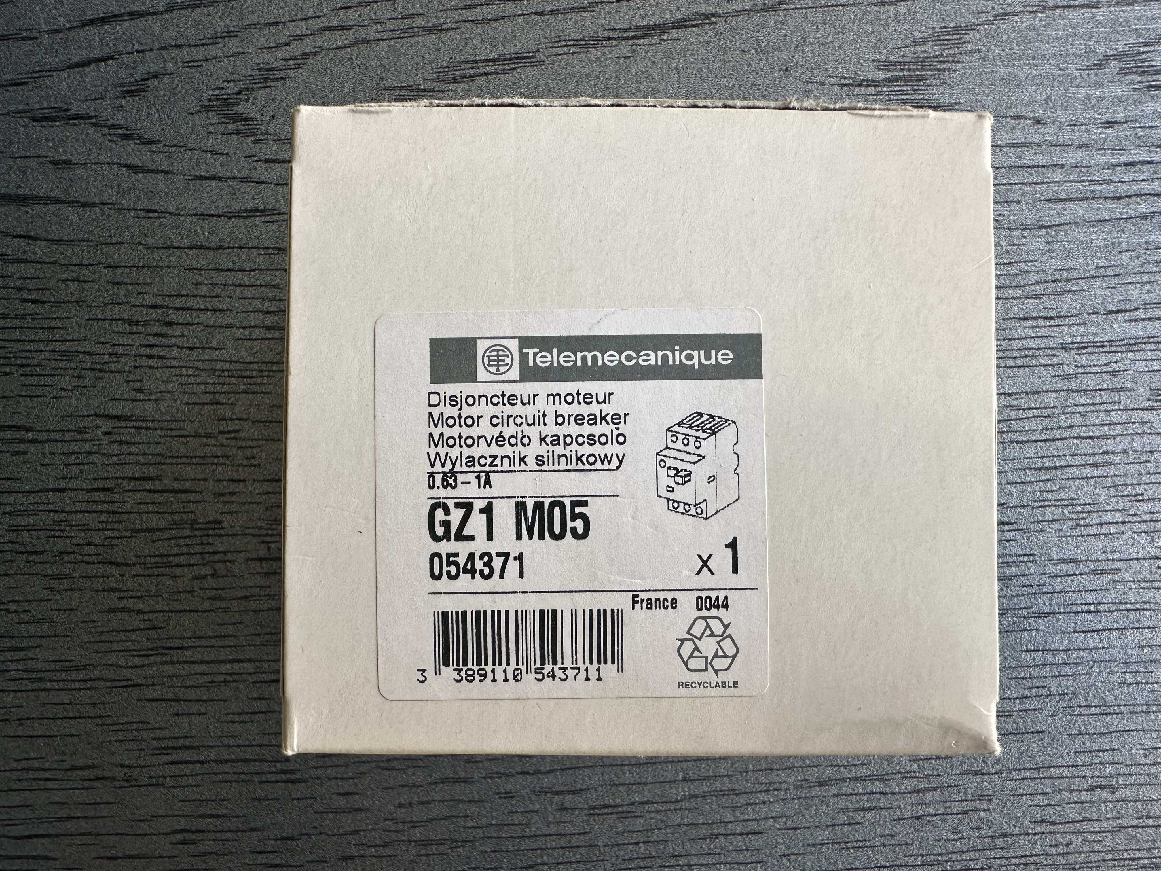 Wyłącznik silnikowy GZ1 M05 Telemecanique