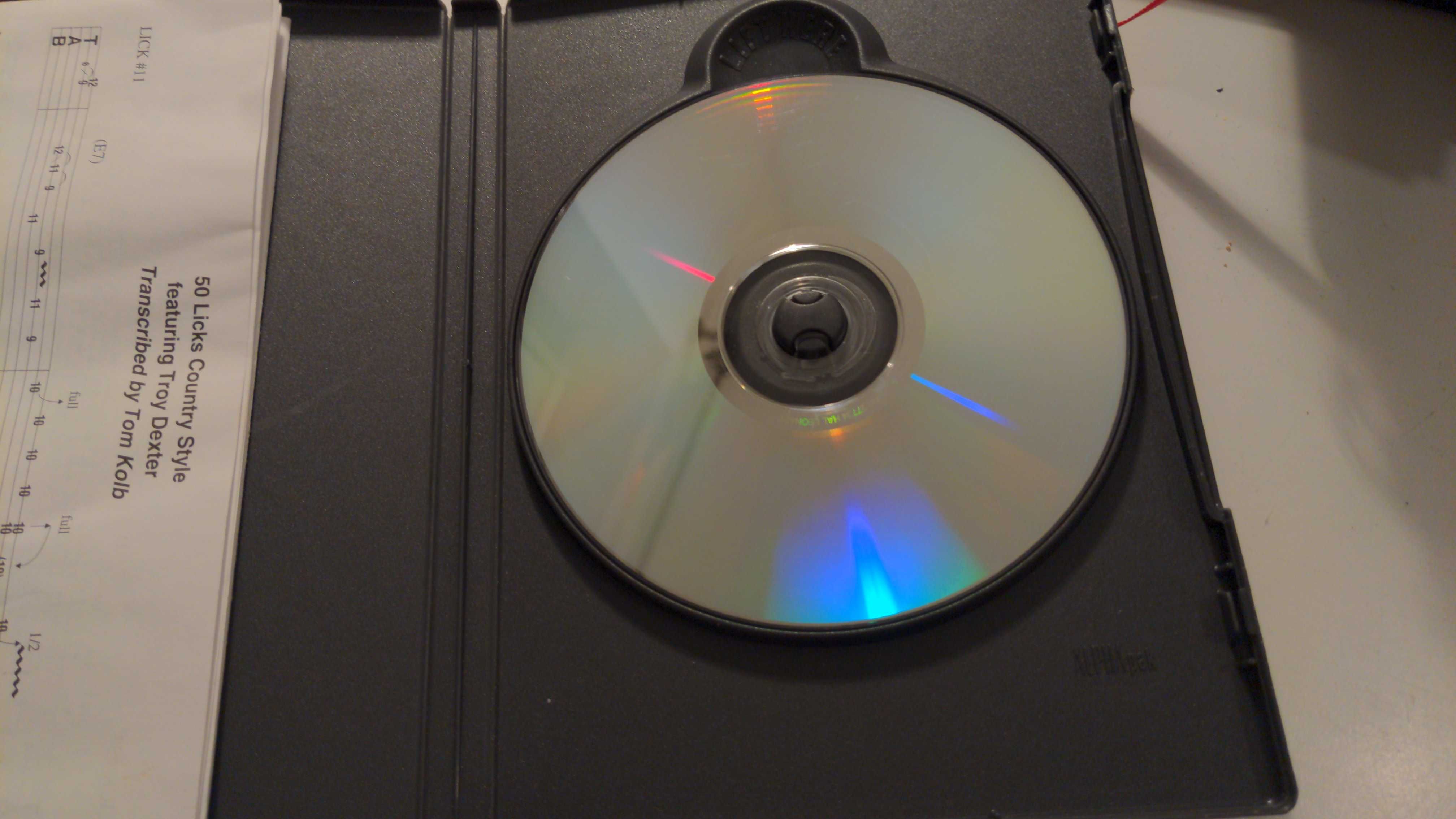 DVD szkoła na gitarę style country
