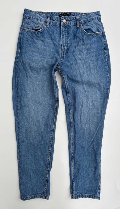 Spodnie Dzinsowe Bershka L 40 Jeansowe Wyższy Stan Jeans