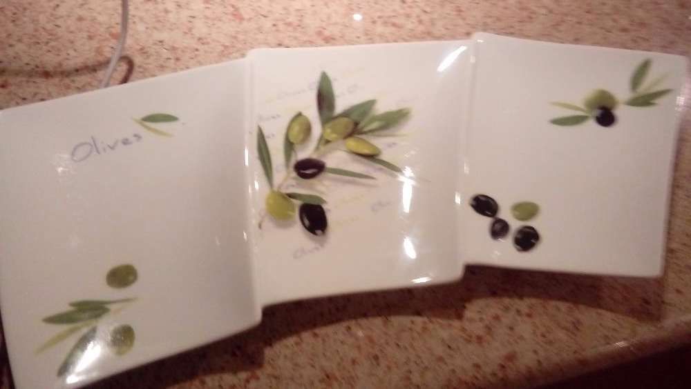 Prato para azeitonas