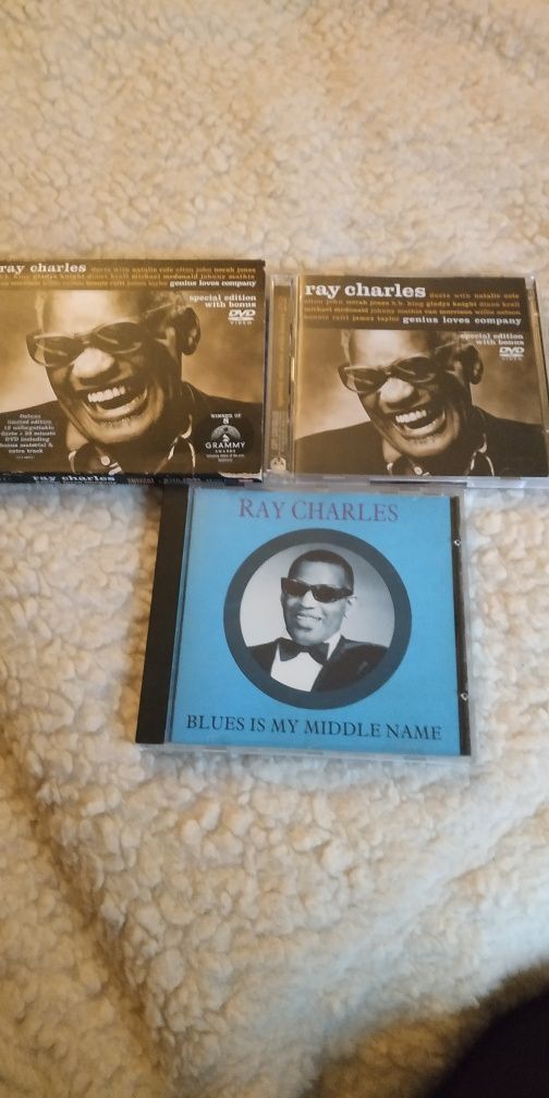 oryg płyta CD Ray Charlesa  wspaniałe utwory Blues is my name bdb