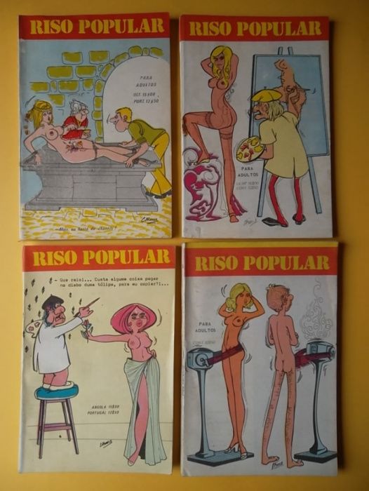 24 Livrinhos Riso Popular (Anos 70)