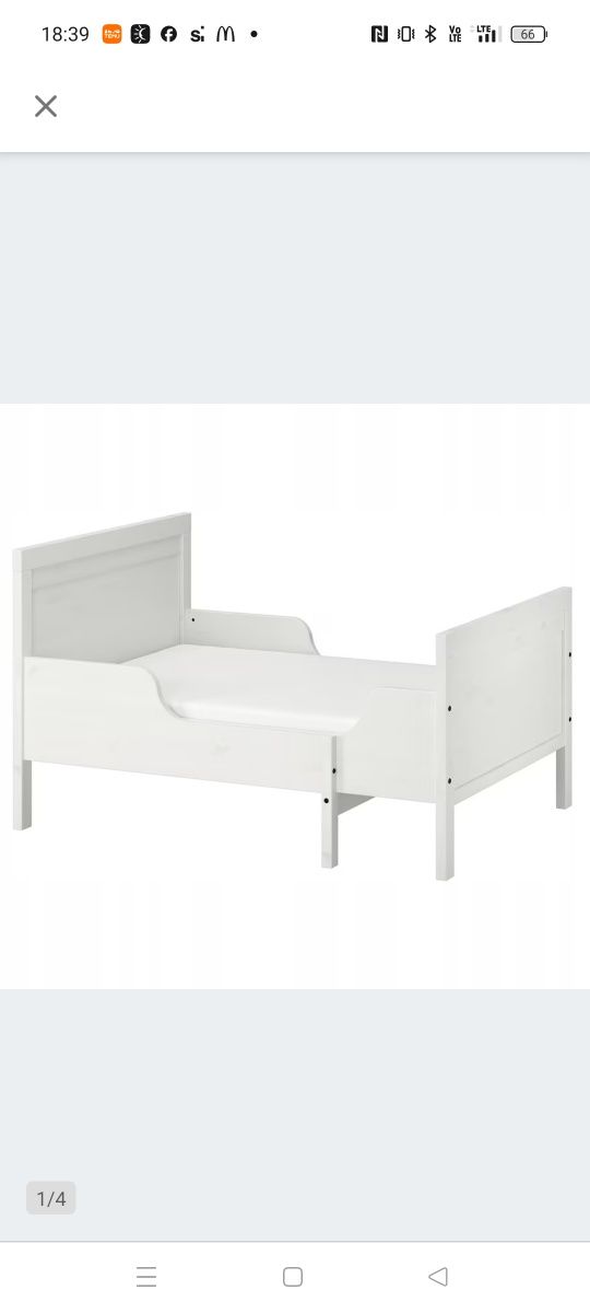 Łóżko Ikea Sundvik