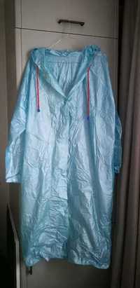 Płaszcz przeciwdeszczowy Unisex kolor błękitny