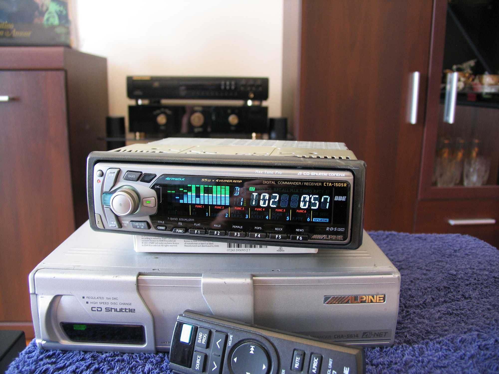 Alpine CTA-1505R + CHA-S614 Ai-NET + Pilot / Zestaw '' Old School ''