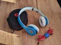 Beats Solo HD White by Dr Dre Baby Blue White Smurf headphones Monster