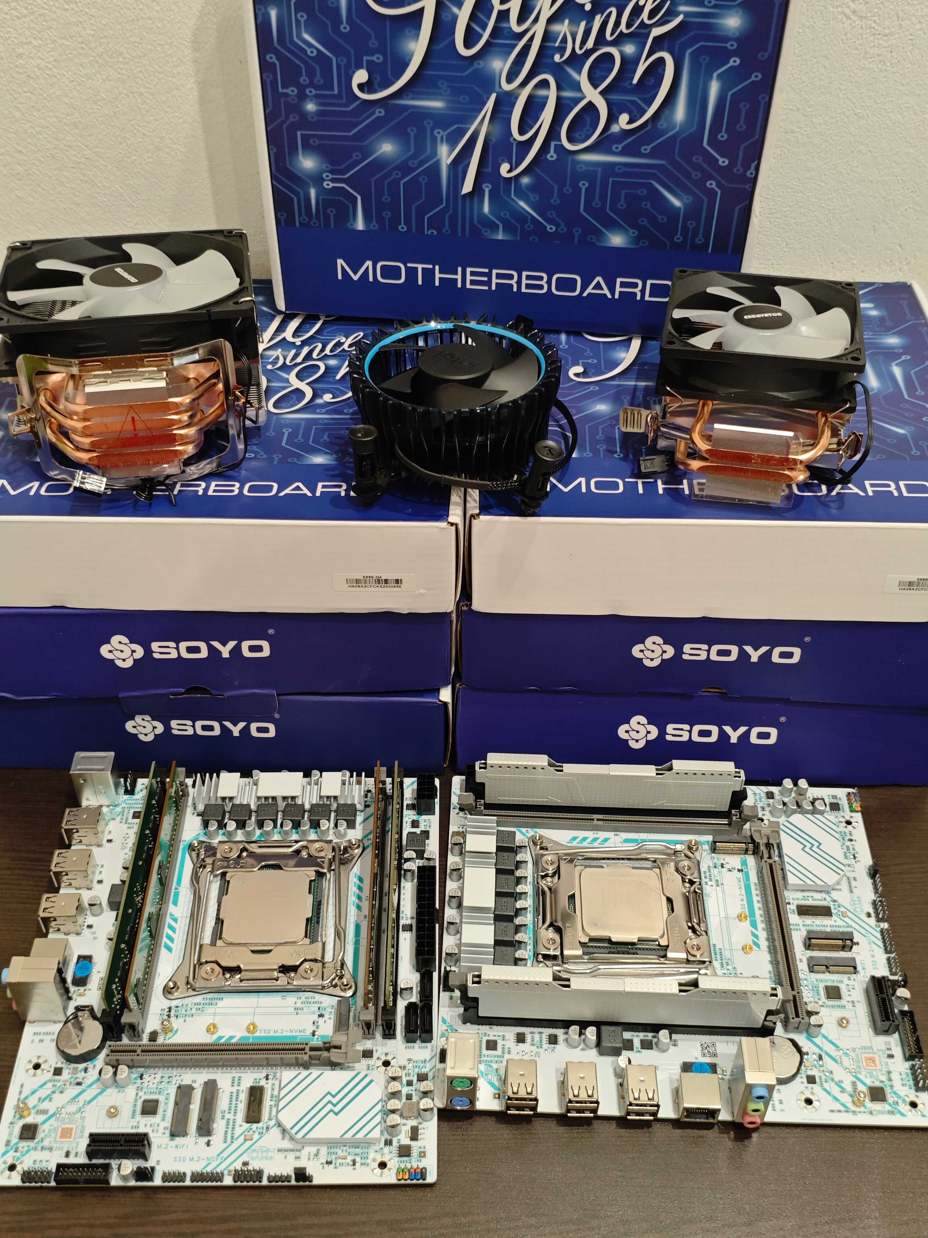 Комплект X99 2011v3 + 2620v3 / 2650v4 2660в4 E5 2680v4 DDR4 ОЗУ 8Gb 16