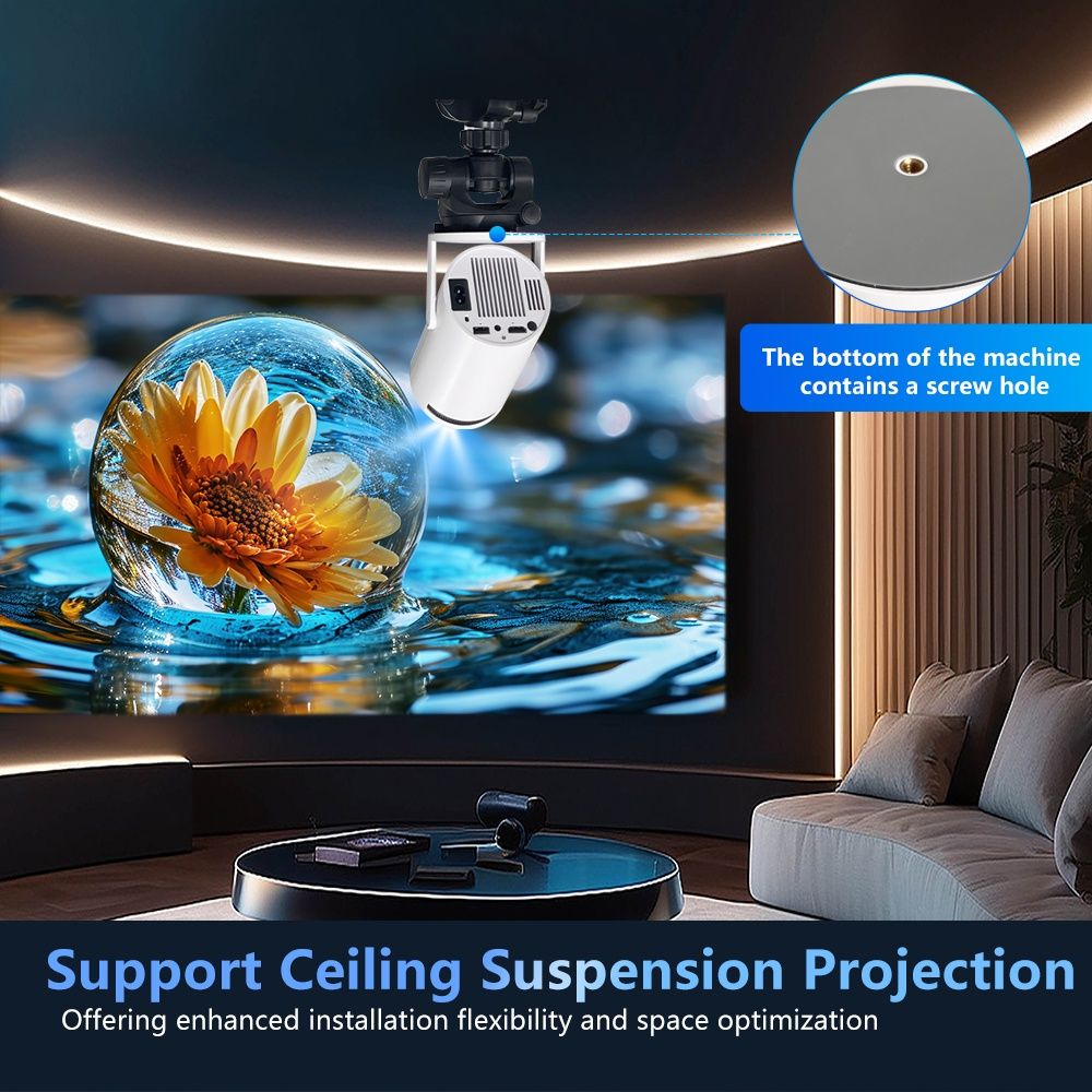Projektor Magcubic HY300 4K WiFi Android TV – Netflix, YouTube, H