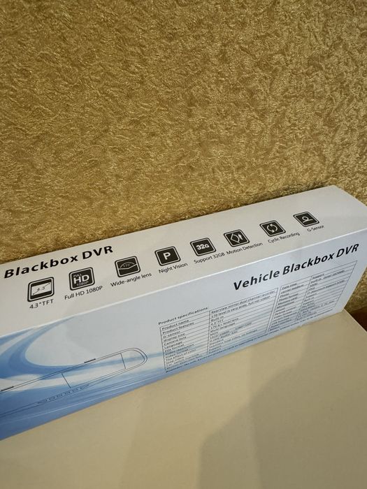 Автомобільний реєстратор дзеркало Blackbox AK47з камерою заднього виду