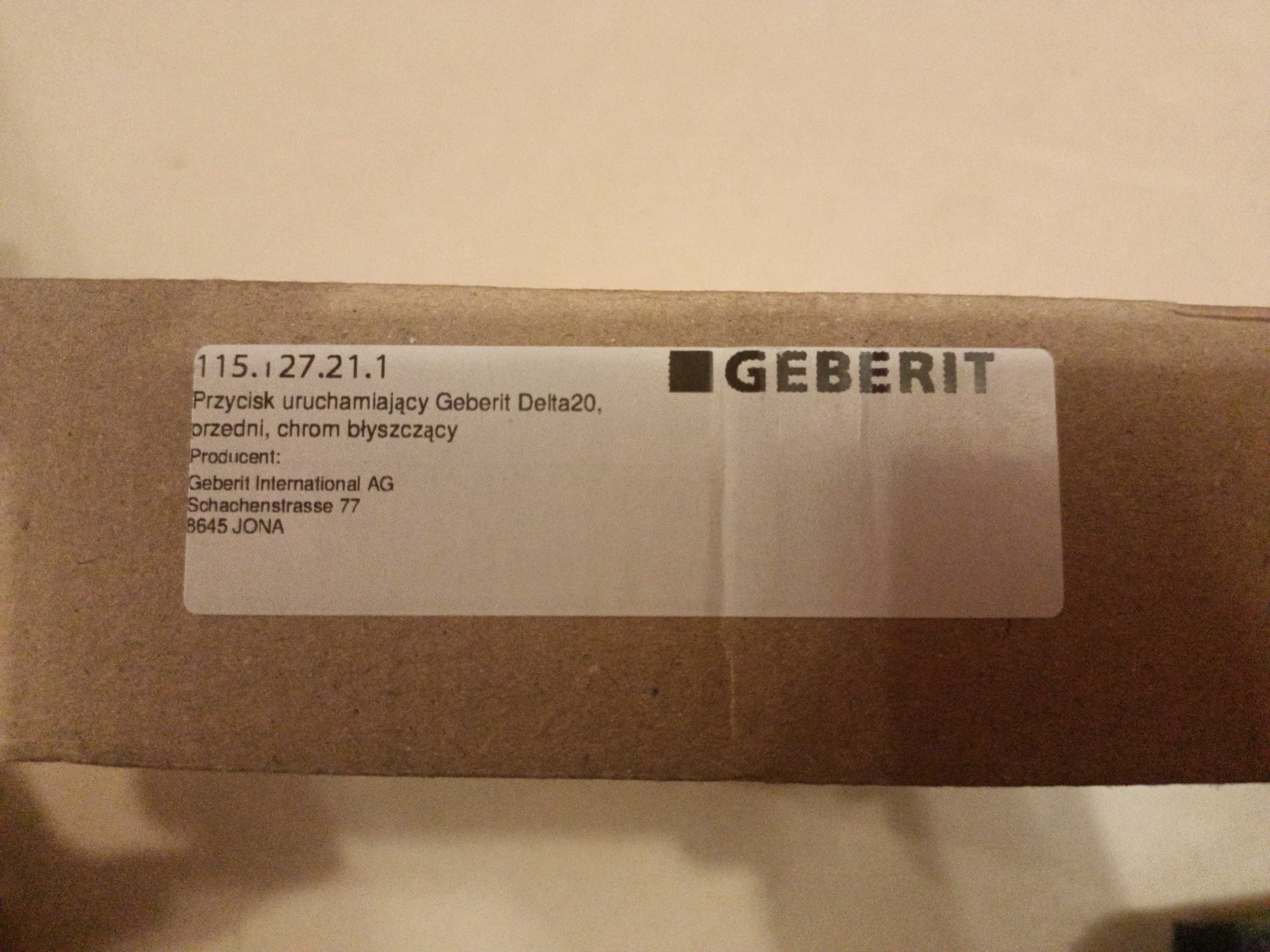 Przycisk spłukujący Geberit chrom błyszczący nowy