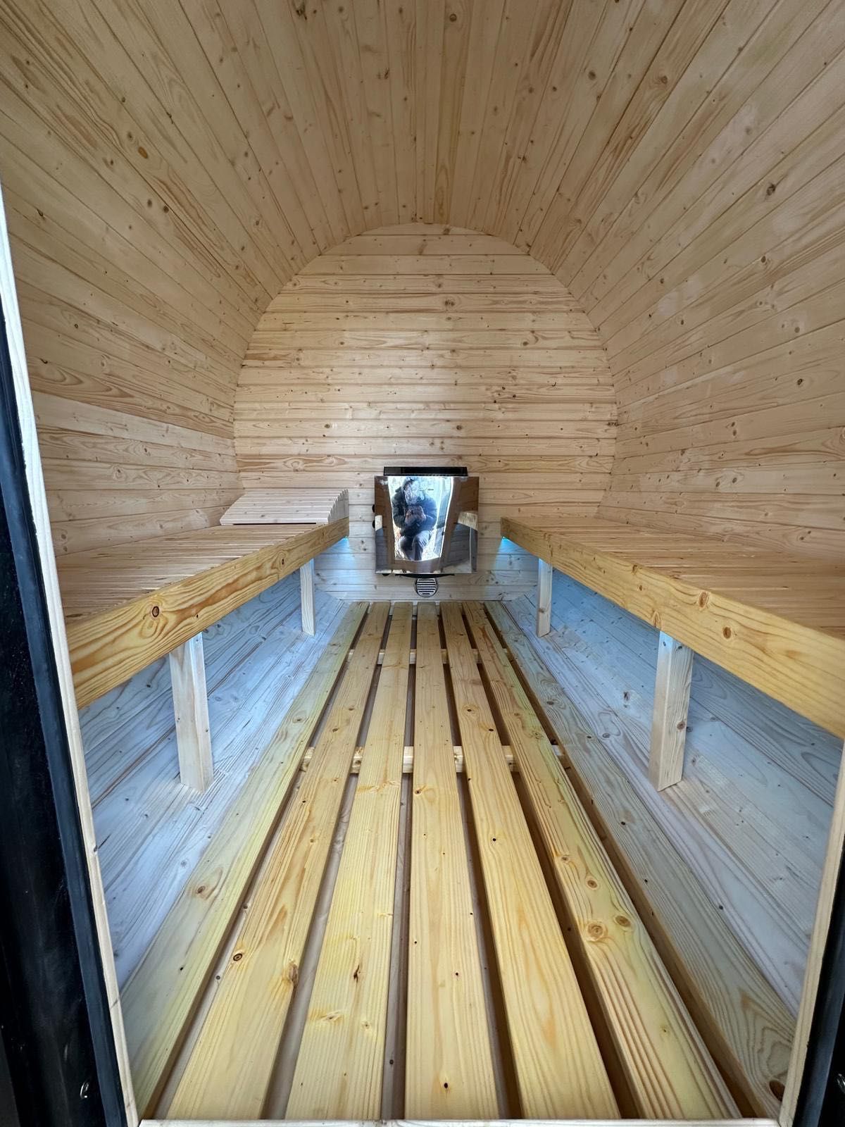 SAUNA beczka - PRODUCENT SPA - TOP produkt - Szwedzkie drewno -SPRAWDŹ