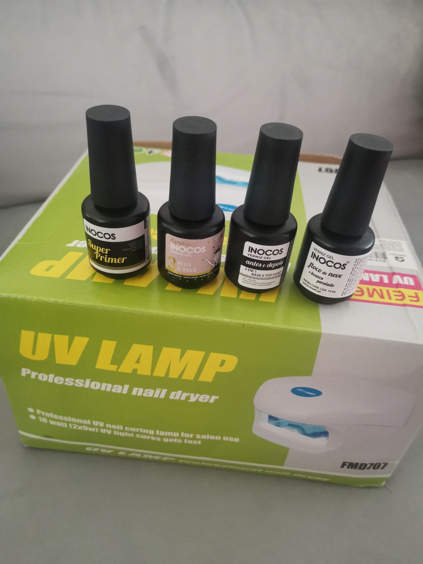 Lâmpada uv unhas gel