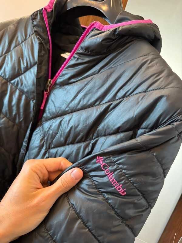 Kurtka Columbia Puffer Light Black Jacket XL