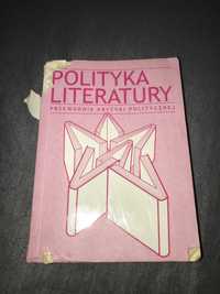 „Polityka literatury. Przewodnik Krytyki Politycznej”