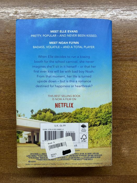 Книга The Kissing Booth/ Будка поцелуев Бет Ріклз на англійській