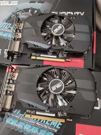 Duas gráficas Radeon RX550 4GB GDDR5