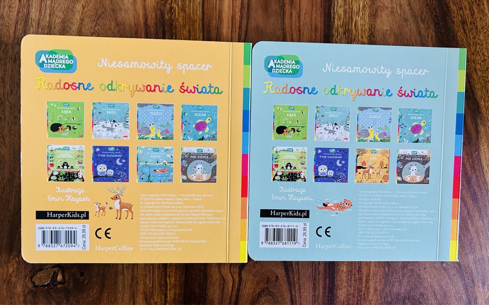 2x książka dla dzieci Las i Rzeka Harpers Kids Harpers