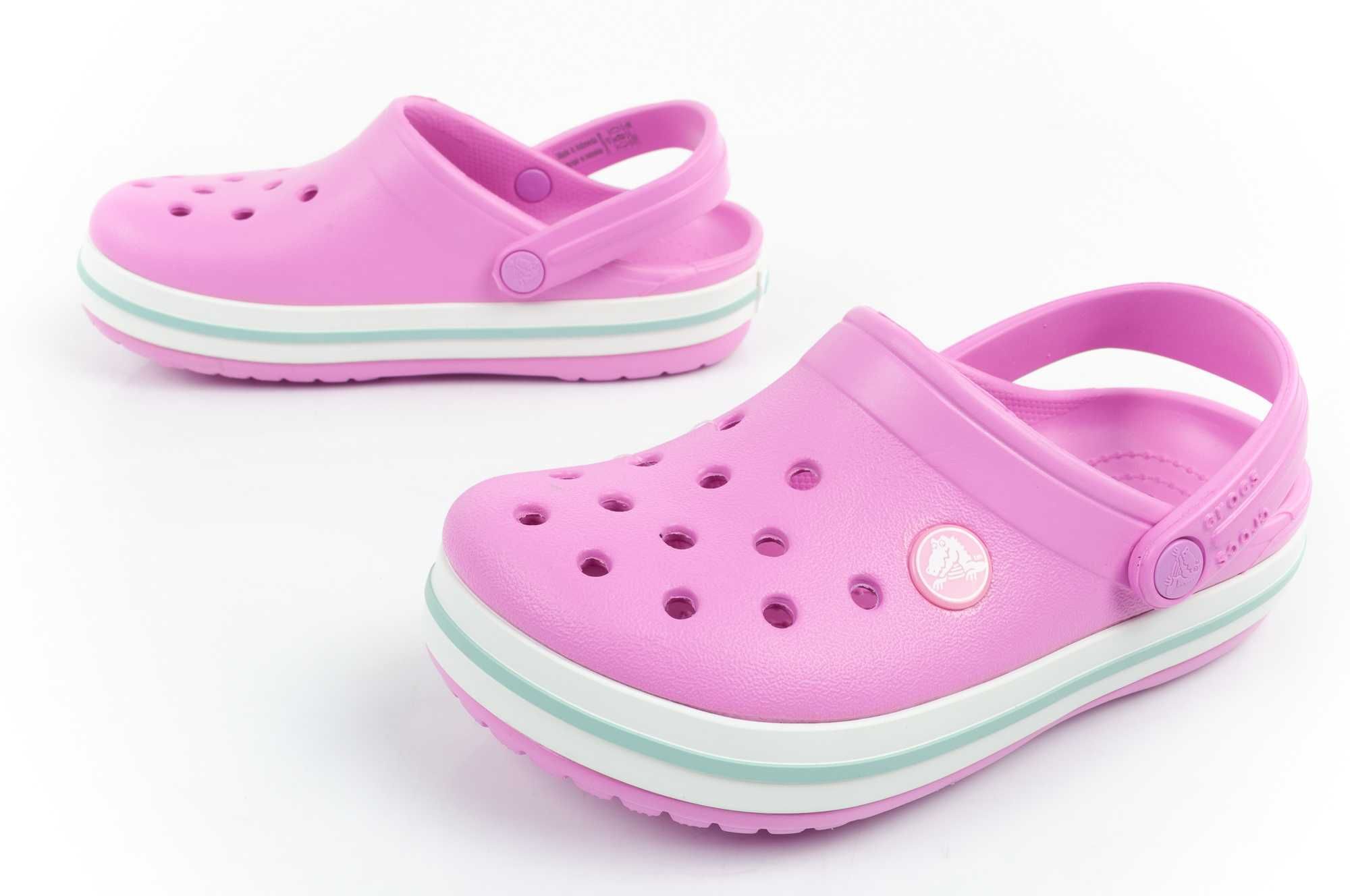Buty klapki dziecięce sandały chodaki Crocs Crocband Clog r. 28-34