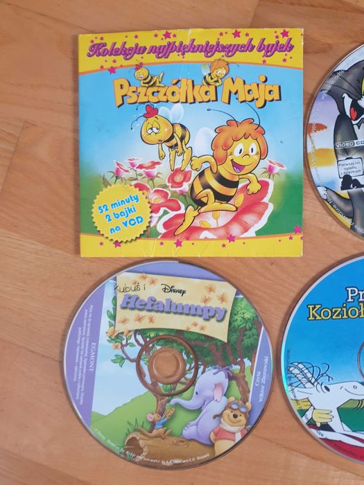 Zestaw 7 Bajek DVD Dla Dzieci