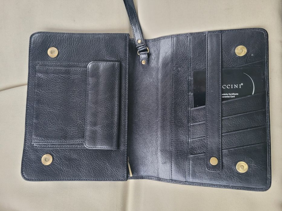 Puccini męska, skórzana saszetka