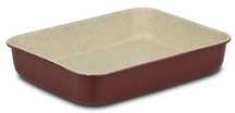 Brytfanna Granitowa Prostokątna Nonstick  4,2 L 34X26X6,5 Cm