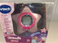 K164 Vtech KidiMagic Starlight Zegarek Budzik Projektor Gwiazd 9w1