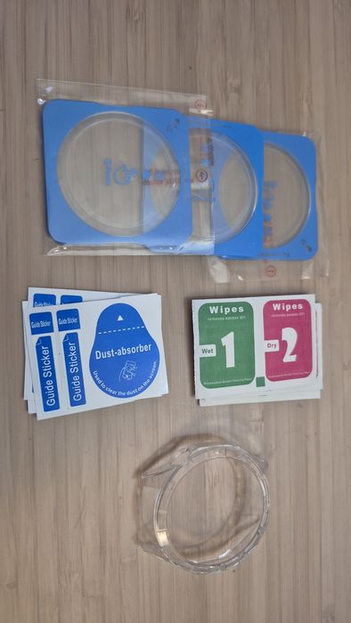 Huawei watch GT4 3 vidros 9H + protecção