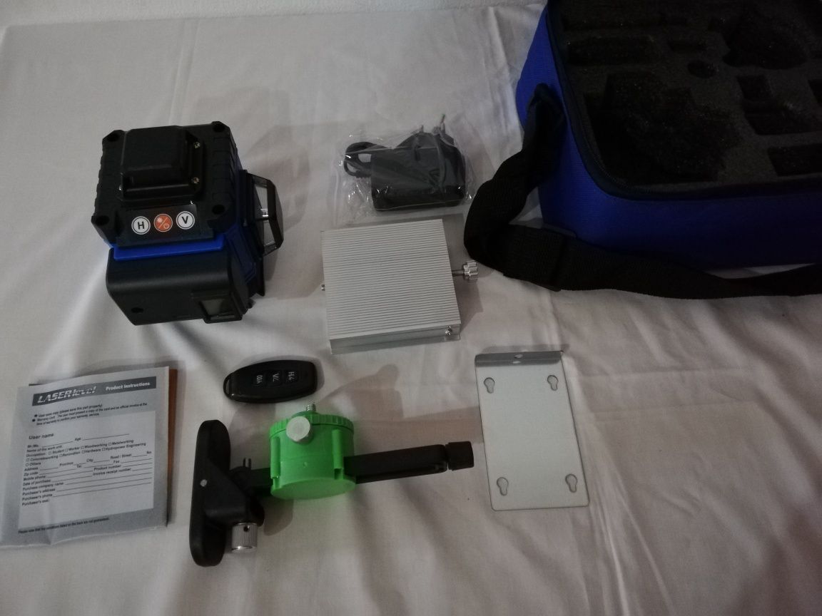 Nível laser 2 linhas, 12 linhas, 16 linhas e Rotativos luz verde NOVOS