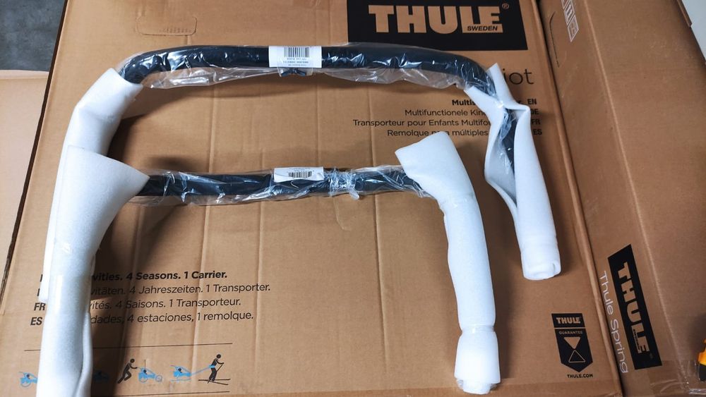 Raczka ster podwójna przyczepka rowerowa Thule Chariot Cross Sport Cab