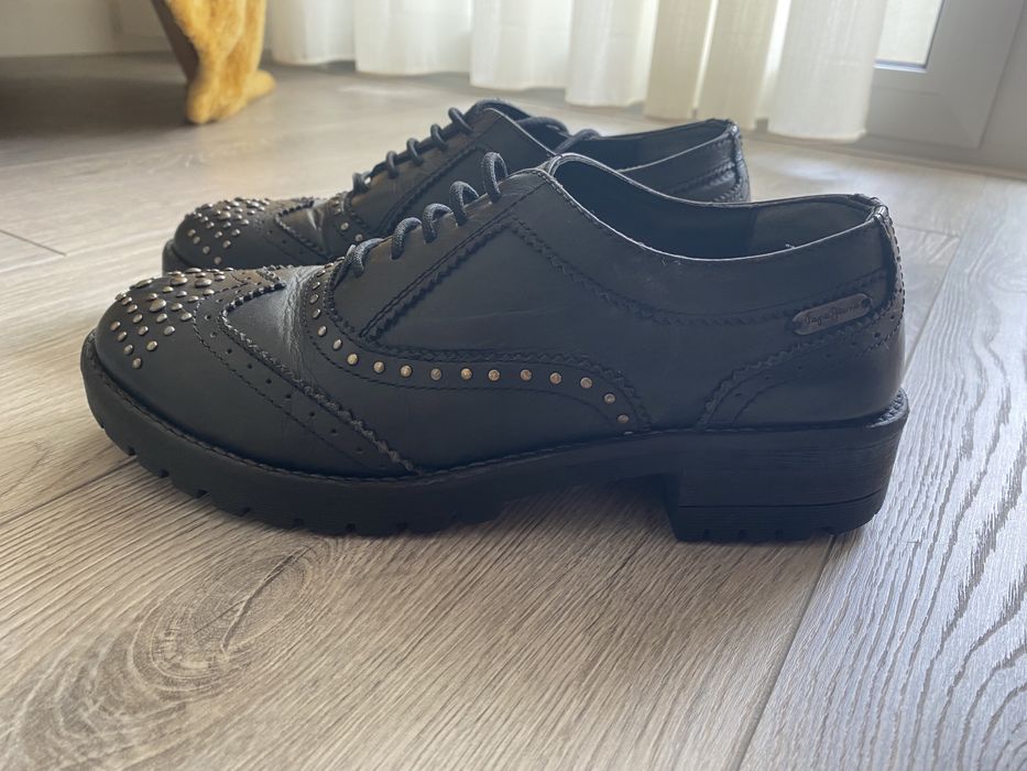 Sapatos de pele Pepe Jeans, tamanho 36